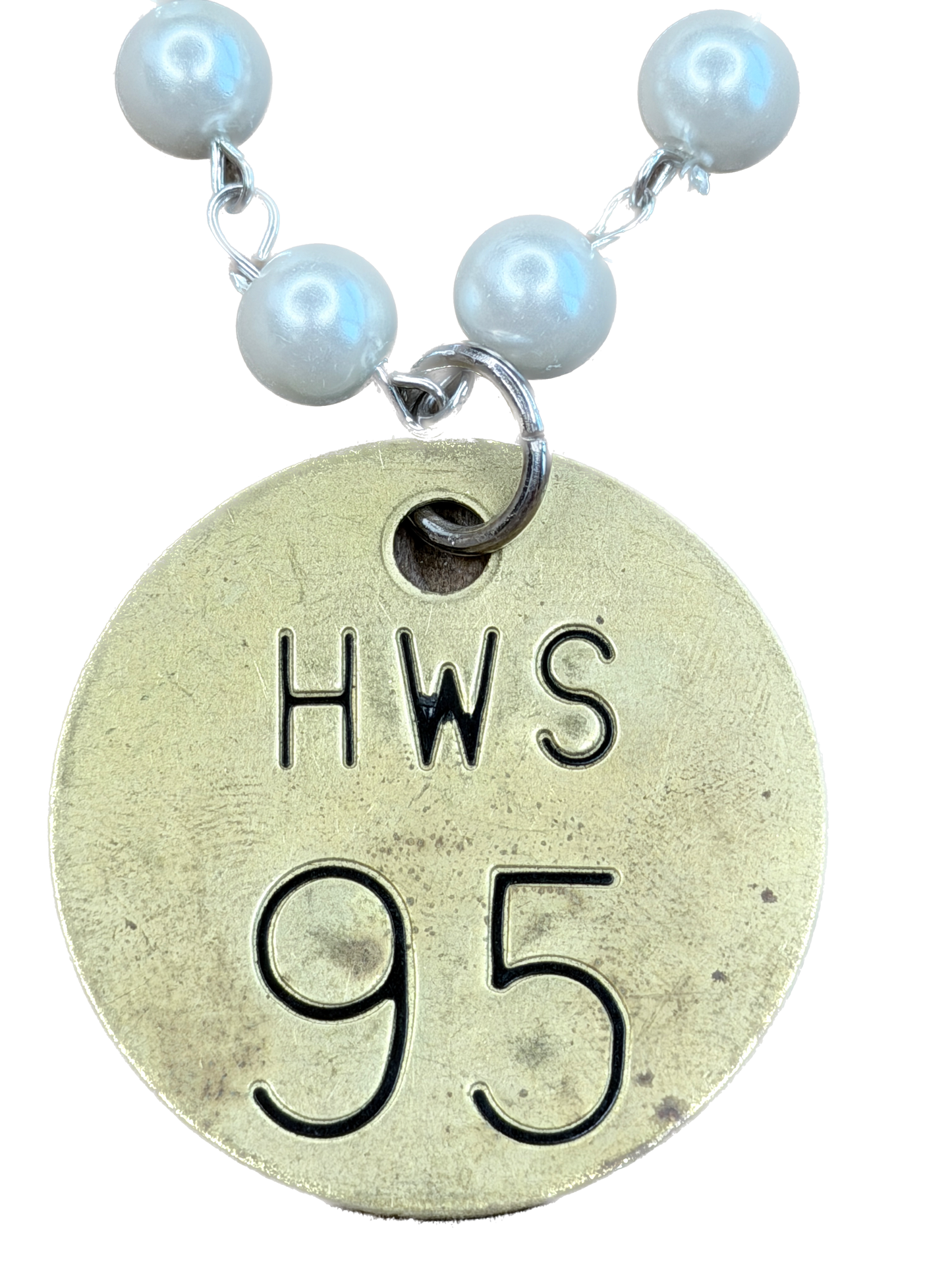 Highway 95 South Tag Necklace