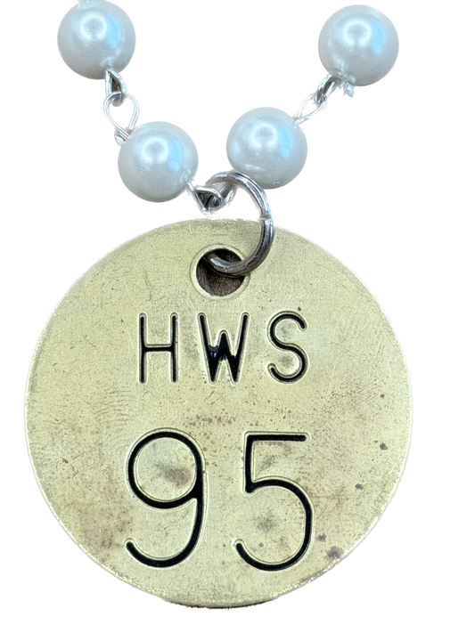 Highway 95 South Tag Necklace