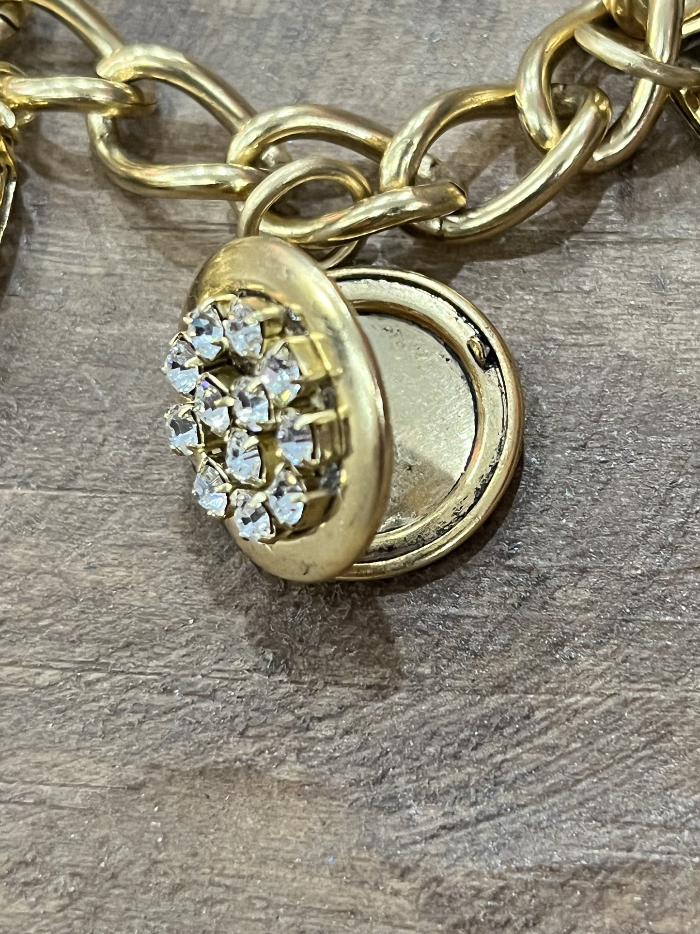 Blinging Bag-Heart of Gold Chain Bag Charm