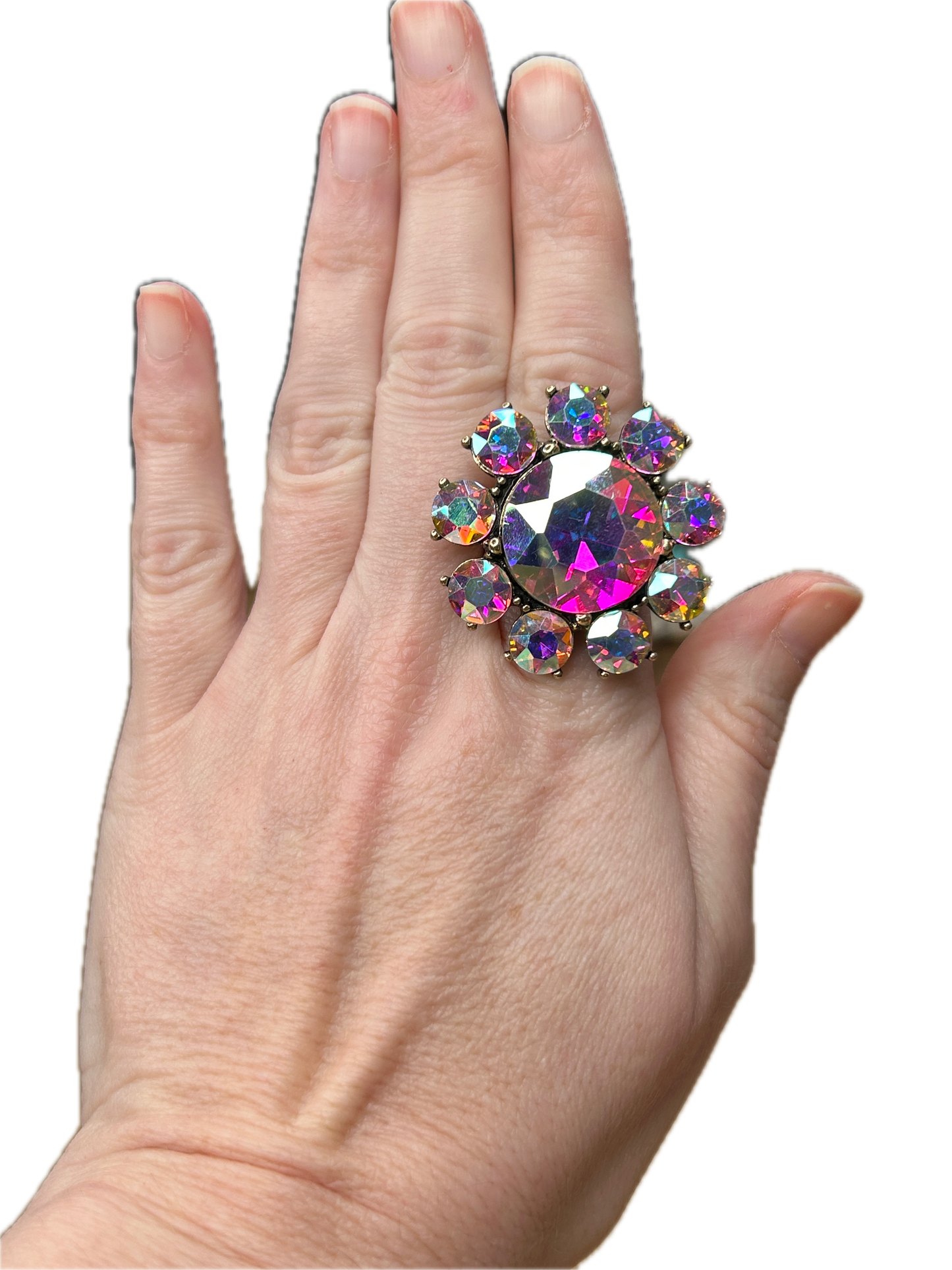 Rhinestone Stretch Ring
